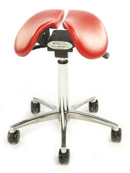 Salli Multi-Adjuster Saddle Stool Carbonlite Medical Technology